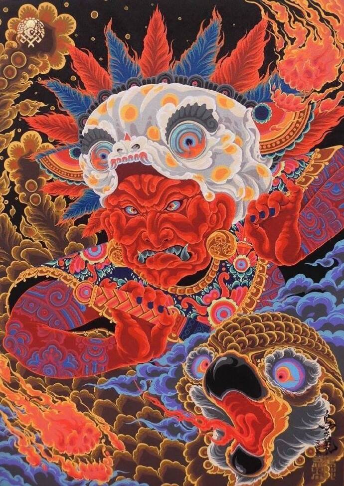 极端对立风格的插画鉴赏是一种怎样的视觉体验？