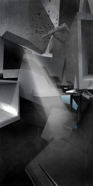 哪些学生的作品有幸参加了英国皇家建筑师协会的作品展？