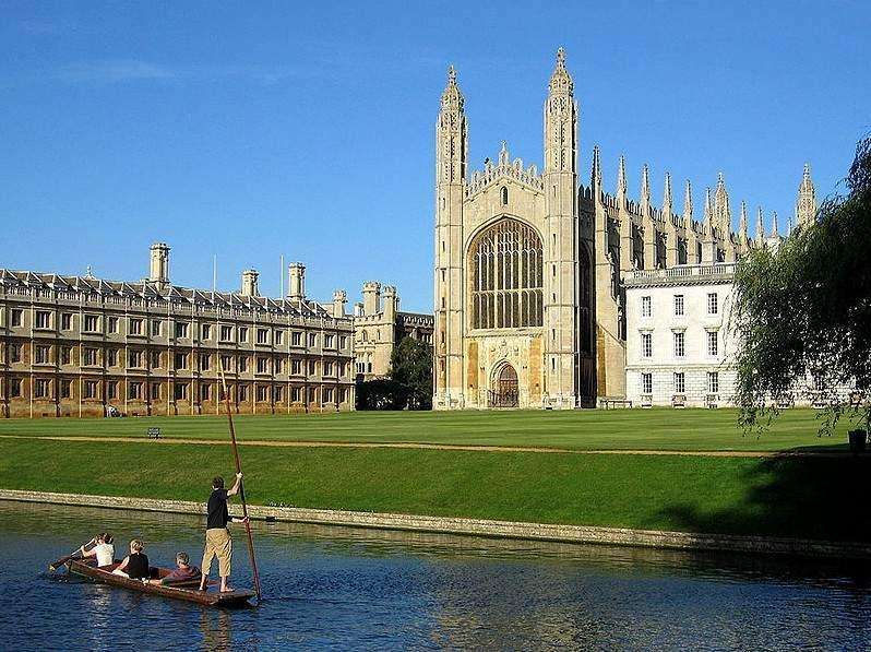 2022年剑桥大学英国排名第几？